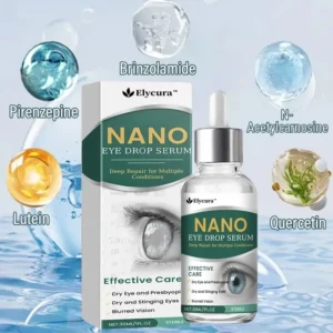 Reclaim Your Crystal-Clear Vision with Elycura™ NANO Eye Drops