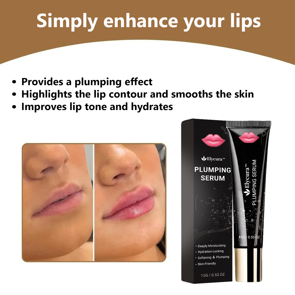 Elycura™ | Double your lip volume in just 24 hours! No injections needed!
