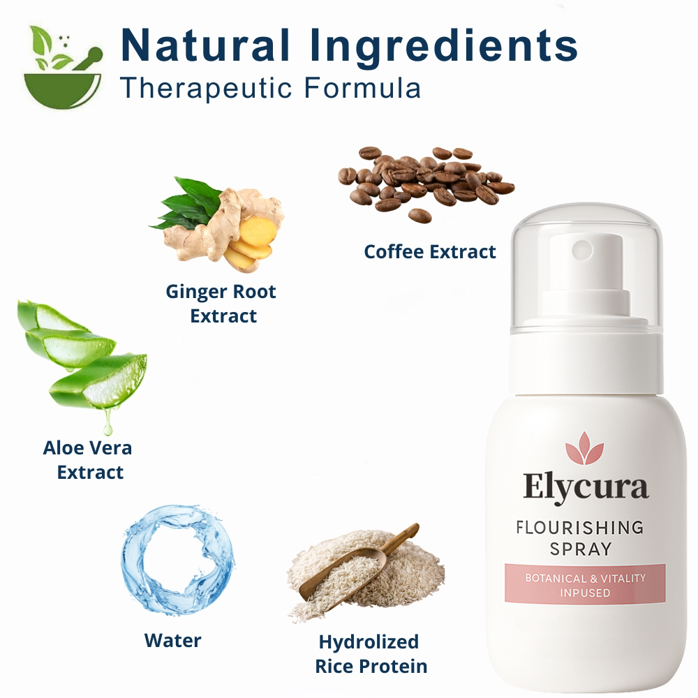 Elycura Flourishing Spray Botanical & Vitality Infused