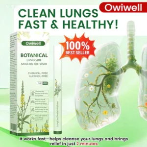 Owiwell® Botanical LungCare Mullein Diffuser