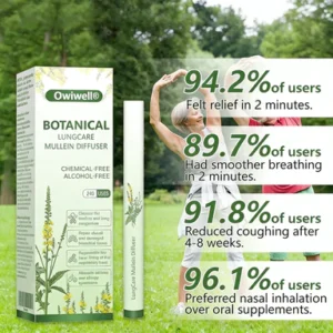 Owiwell® Botanical LungCare Mullein Diffuser