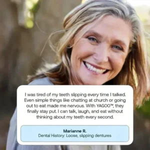 Yagoo™ Custom-Fit Dentures Smile with Confidence
