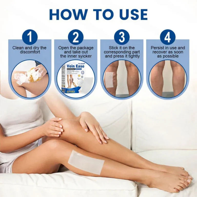 Owiwell® VeinEase Microneedle Care Patch