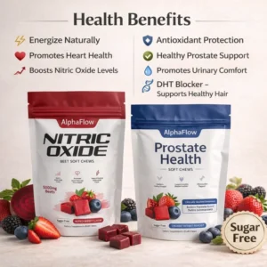 AlphaFlow™ Nitric Oxide & Prostate Bundle