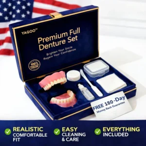 Yagoo® Custom-Fit Full Functional Dentures Make you more confident