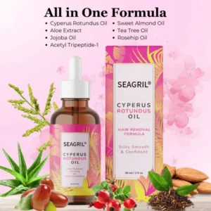 SEAGRIL™ Natural Hair Removal Oil for Smooth, Radiant Skin