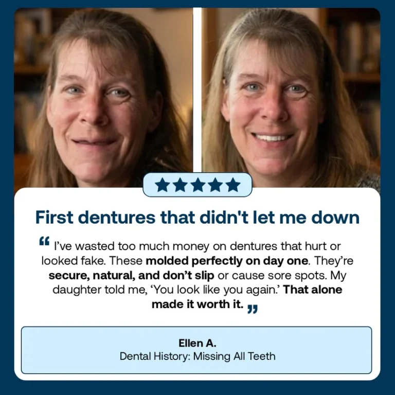 Yagoo™ Custom-Fit Dentures Smile with Confidence