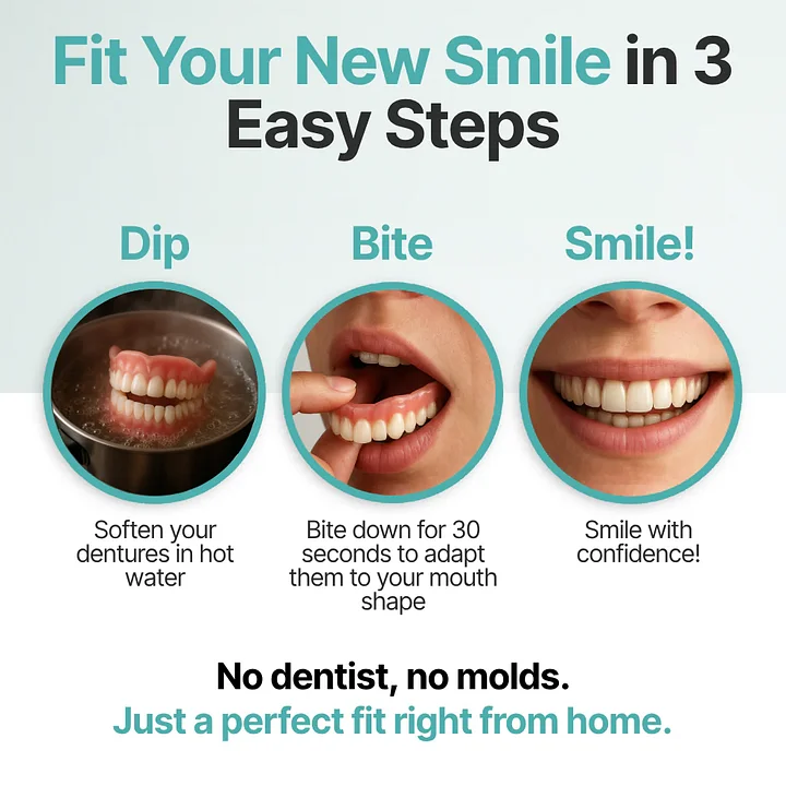 YUNPSO™ Custom-Fit Full Functional Dentures