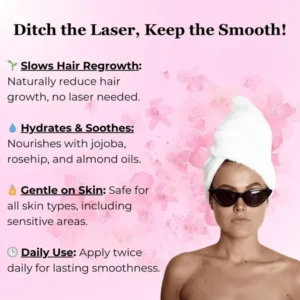 SEAGRIL™ Natural Hair Removal Oil for Smooth, Radiant Skin