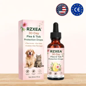 RZXEA™ 30-Day Flea & Tick Protection Drops