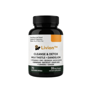 Livion™ Cleanse & Detox Milk Thistle + Dandelion