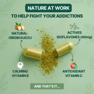 HerbavaQ KUDZU Food Supplement helps reduce cravings