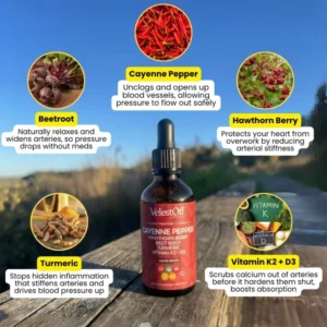VelestOff Nutrition Blood Pressure Cleanse Liquid Drops