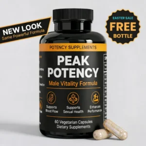 Potency Supplements Peak Potency Male Vitality Formula