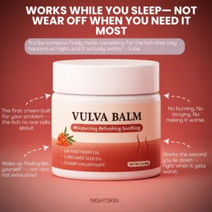 NightSkin™ VULVA BALM MOISTURIZING REFRESHING SOOTHING