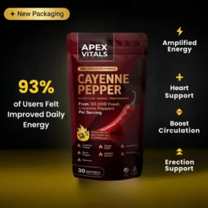 APEX VITALS Cayenne Pepper Softgel