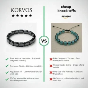 KORVOS HEMATITE BRACELET