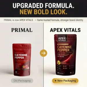 APEX VITALS Cayenne Pepper Softgel