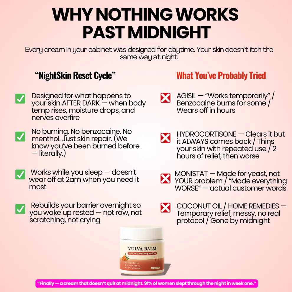 NightSkin™ VULVA BALM MOISTURIZING REFRESHING SOOTHING