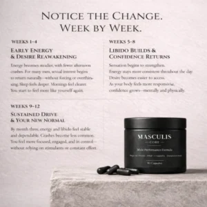 Masculis Core — Men’s Vascular & Hormonal Recovery Supplement