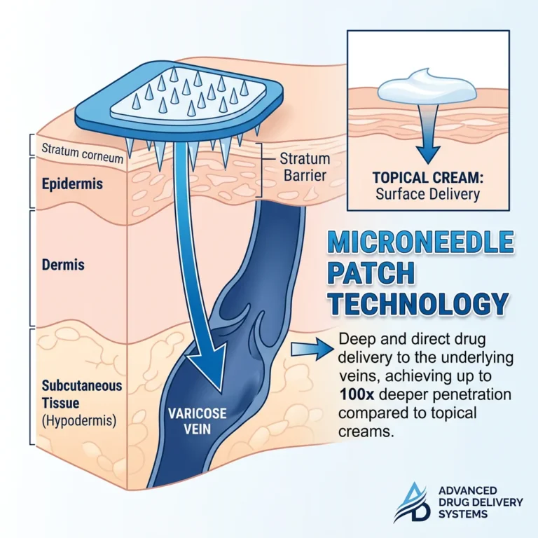 Moon Rind® VeinTarget Microneedle Patch