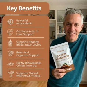 Metabolae Ceylon Cinnamon 7200mg Equivalent with MCT Oil