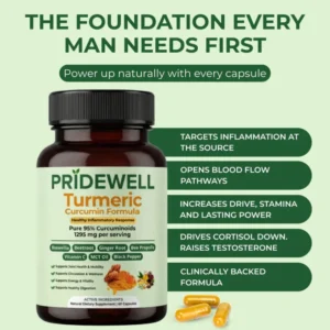 Pridewell Turmeric Curcumin Formula