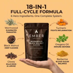 Ember Supplements Wormwood Black Walnut Cloves