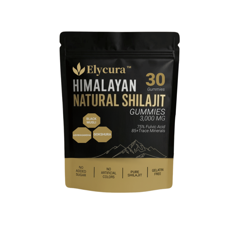 Elycura Himalayan Natural Shilajit Gummies