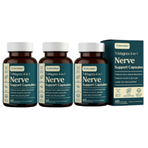 NerveMag TriMagnes 4-in-1 Nerve Support Capsules