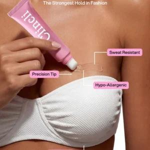 The strapless dress that you keep adjusting all evening. The plunging neckline that shifts the moment you move. The bikini top that never quite stays where you want it during beach photos. The constant low-level worry about wardrobe slips that takes you out of every special moment. **Clincli® Body Adhesive** was created for exactly this — a fast-setting, skin-safe adhesive that secures your clothing in place all day, so you can wear what you love with complete confidence and zero slips. Most fashion solutions only address part of the problem. Double-sided fashion tape peels away with movement. Safety pins damage delicate fabric. Bra straps and adjustments interrupt the silhouette of the outfit you actually wanted to wear. Where most standard styling fixes fall short, **Clincli® Body Adhesive** takes a fundamentally different approach — bonding directly to your skin and your clothing for a discreet, invisible, all-day hold that lets your outfit do exactly what it is meant to do. **Why Clincli® Works Differently** Unlike many ordinary fashion tapes and styling fixes on the market that lose their grip the moment you move, **Clincli® Body Adhesive** is built around fast-setting hold and lasting reliability. Apply, wait 30 to 60 seconds for the adhesive to become tacky, press your clothing into place, and you are set for the day. No slipping. No constant adjusting. No anxious bathroom checks. Just an outfit that stays exactly where you styled it. **Key Benefits at a Glance** **Locks clothing securely to skin for an all-day hold that never slips** **Sets in just 30 to 60 seconds for fast, effortless application** **Completely invisible once dry — no shine, no residue, no detection** **Gentle on skin and easy to remove at the end of the day** **Versatile use — works on dresses, tops, swimwear, and more** **A Solution Built for Real Life** Whether it is a strapless dress for a wedding, a backless top for a night out, a plunging neckline for a special event, or a bikini for the beach, **Clincli® Body Adhesive** keeps everything in place from your first photo to your last dance. The discreet, skin-friendly formula sits invisibly between you and your clothing, letting your outfit speak for itself without the distraction of constant adjustments. **The Experience** The adhesive applies smoothly with a thin, even layer that disappears into the skin within seconds. There is no sticky residue, no shine, and no awkward feel against the body. Once set, it holds confidently through movement, dancing, hugging, and the realities of an active day. At the end of the night, it removes cleanly without pulling or staining your clothing. Just a calm, reliable solution that takes the worry out of getting dressed for any occasion. **How to Use** Step 1 — Ensure the area of skin where you want to secure clothing is clean and completely dry. Spread a thin layer of **Clincli® Body Adhesive** onto the skin. Step 2 — Allow 30 to 60 seconds for the adhesive to air-dry and become tacky. Then press the clothing firmly onto the skin and hold for several seconds to allow the bond to set with the fabric. Step 3 — Enjoy your day, your event, or your evening with zero slips, zero adjustments, and zero worries. **Ideal for those who want** a reliable styling solution that finally lets them wear what they love with full confidence. Perfect for special events, weddings, vacations, beach days, photoshoots, and any occasion where your outfit needs to stay exactly where you styled it from morning until late into the night. A customer favourite and one of the most highly sought-after styling essentials in our store, **Clincli® Body Adhesive** has become the go-to wardrobe staple for those who want effortless, all-day confidence in everything they wear. **Add Clincli® Body Adhesive to your styling kit today and discover what truly worry-free dressing actually feels like.** Stock is limited — this product sells out regularly, so secure yours now while it is available. --- **Frequently Asked Questions** **How do I use Clincli® Body Adhesive?** Apply a thin layer to clean, dry skin. Wait 30 to 60 seconds for the adhesive to become tacky, then press your clothing firmly onto the skin and hold to set. The hold lasts all day. **How do I remove the adhesive?** The adhesive removes gently with warm water and mild soap at the end of the day. Wash the area thoroughly to lift any remaining residue. **Will it leave stains on my clothing?** No — the formula is designed to be invisible and clothing-friendly. It will not leave visible marks or stains when used as directed. **What can I use it on?** The adhesive works across a wide range of garments, including dresses, strapless tops, plunging necklines, backless styles, swimwear, and any clothing that needs to stay securely in place against the skin. --- *Disclaimer: This product is not intended to diagnose, treat, cure, or prevent any disease. Individual results may vary. This product is designed for general wellness and personal care use only. Please consult a qualified healthcare professional before use, especially if you have a pre-existing medical condition, are pregnant, or are taking medication. For external use only — discontinue use if any irritation occurs.*