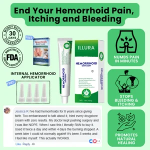 illura® Advanced Hemorrhoid Relief Cream