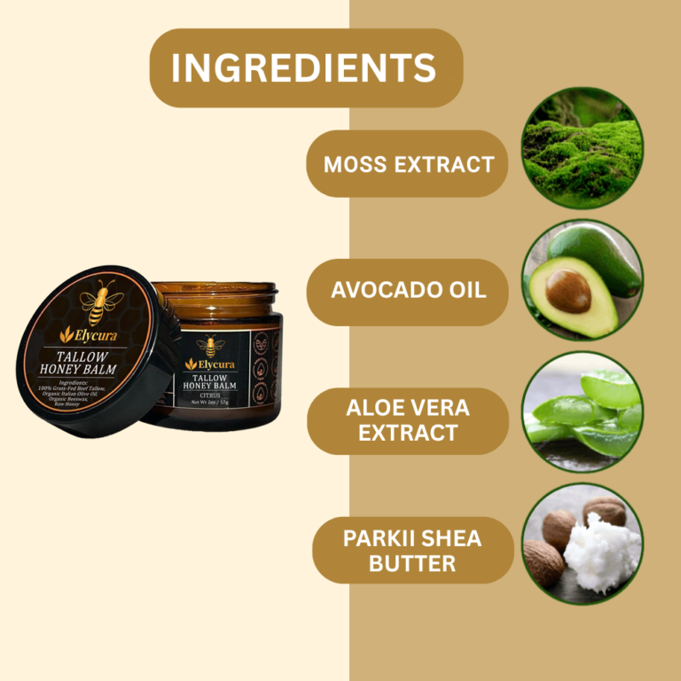 Elycura™ Citrus Tallow Honey Balm