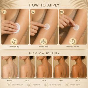 Celestvéra Tanning Microneedle Patches