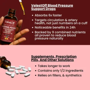 VelestOff Cayenne Pepper Blood Pressure Cleanse Drops