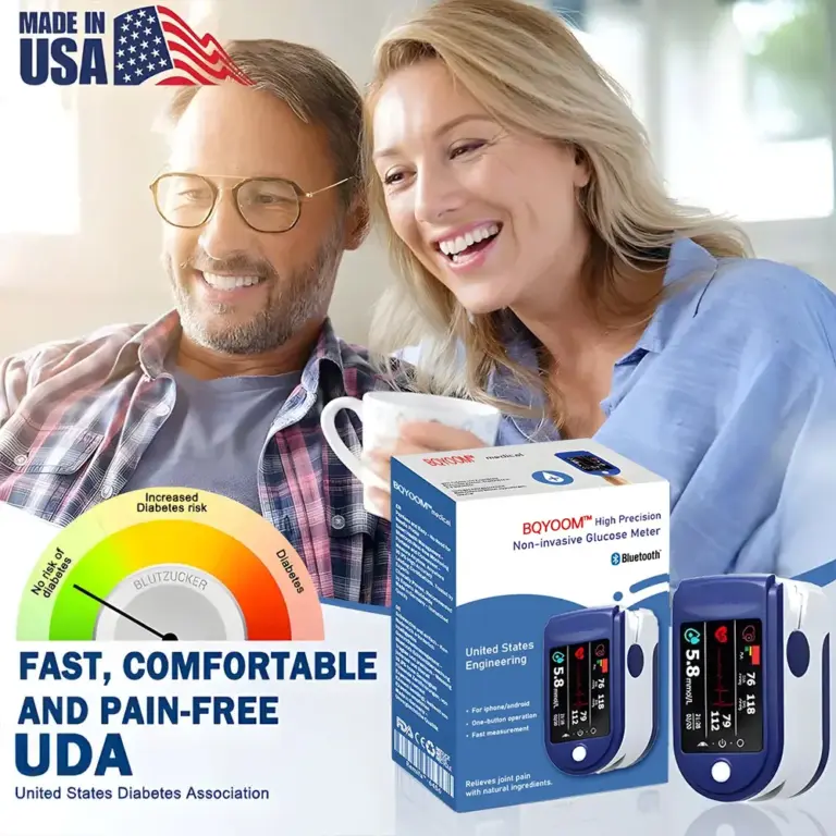 BQYOOM™ High Precision Non-Invasive Blood Glucose Meter