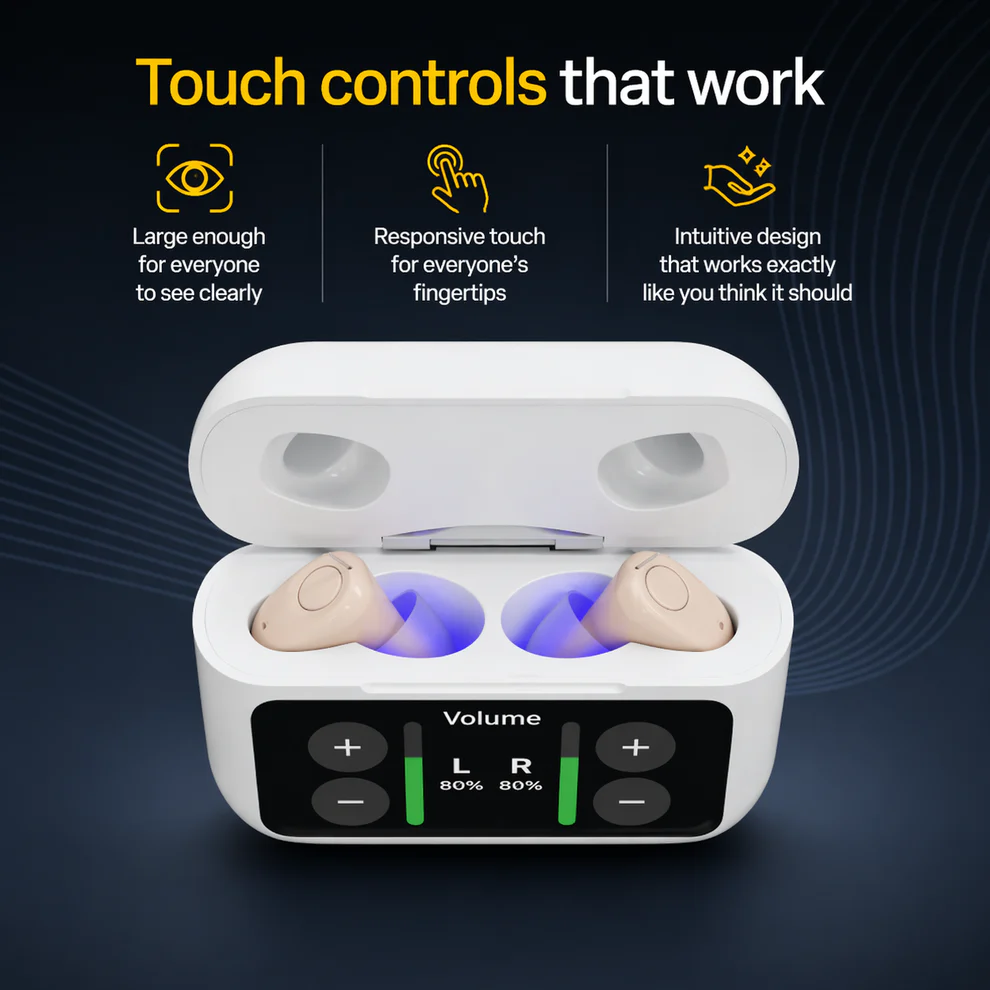 Pryxo™ Atom X Smart Hearing Aids