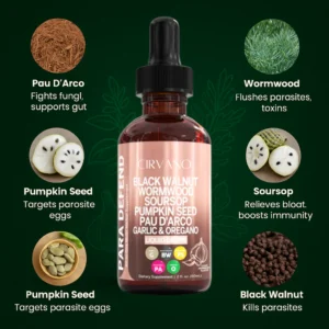 Cirvano Wormwood Parasite Purge Detox