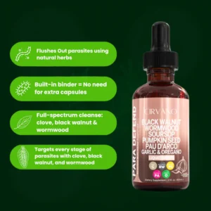 Cirvano Wormwood Parasite Purge Detox