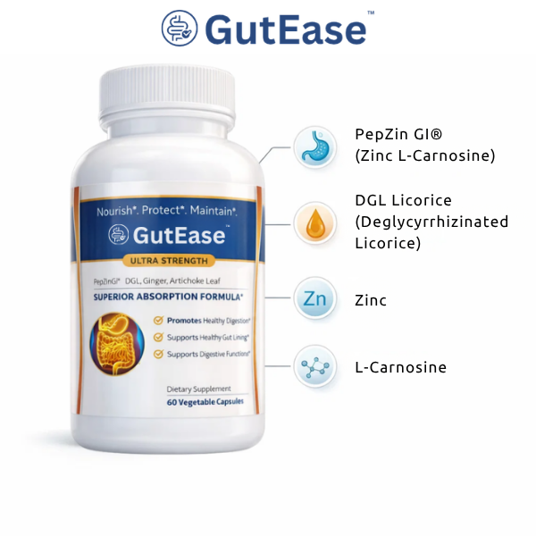 GutEase Ultra Strength Superior Absorption Formula
