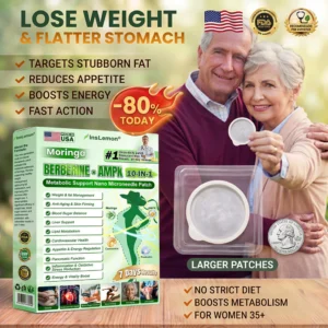 InsLemon Moringa Berberine AMPK 10-in-1 Microneedle Patch