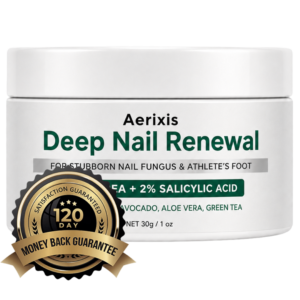 Aerixis Deep Nail Renewal is a topical nail cream