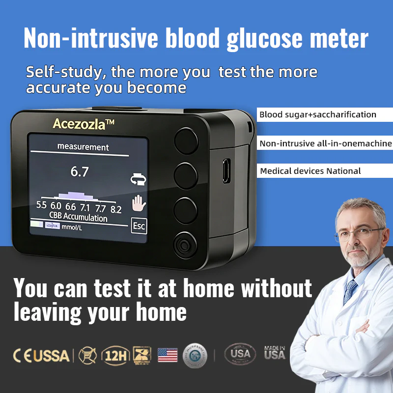 Acezozla™ Pain-Free Non-Invasive Glucose Monitor