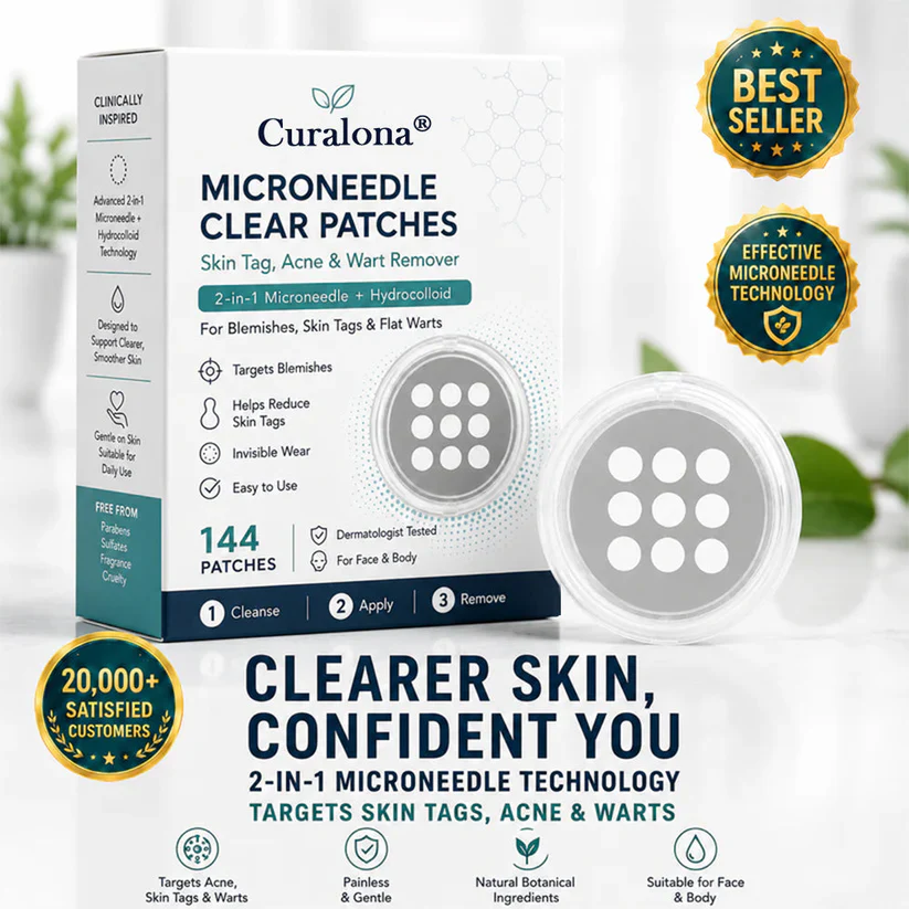 Curalona Microneedle Clear Patches