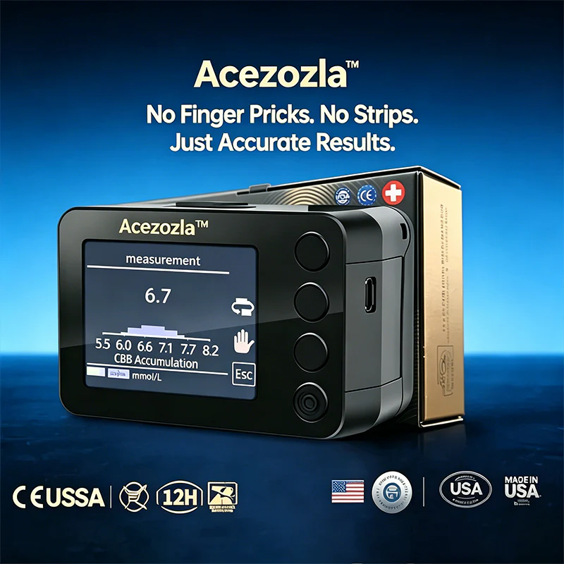 Acezozla™ Pain-Free Non-Invasive Glucose Monitor