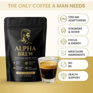 Alpha Brew Heat Activated Testosterone Coffee