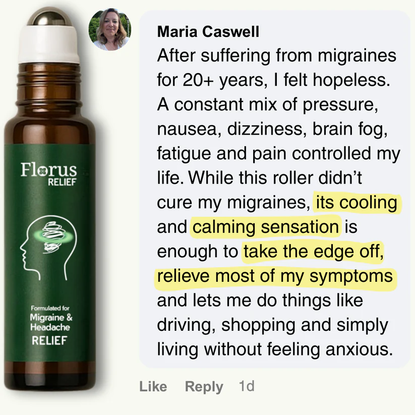 Florus Relief Migraine & Headache Relief Roller