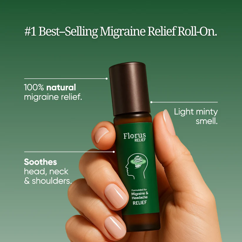 Florus Relief Migraine & Headache Relief Roller