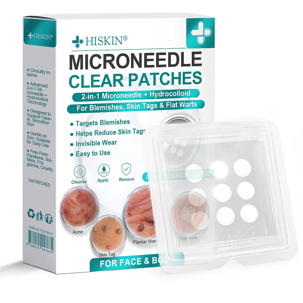 Hiskin Microneedle Clear Patches