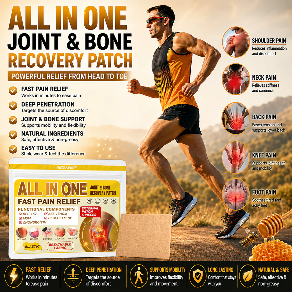 NATRAVOP All In One Joint & Bone Recovery Patch